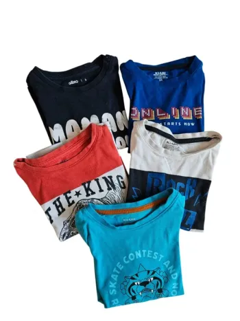 Lot de 5 Tee-shirt à manches longues- 3 ans