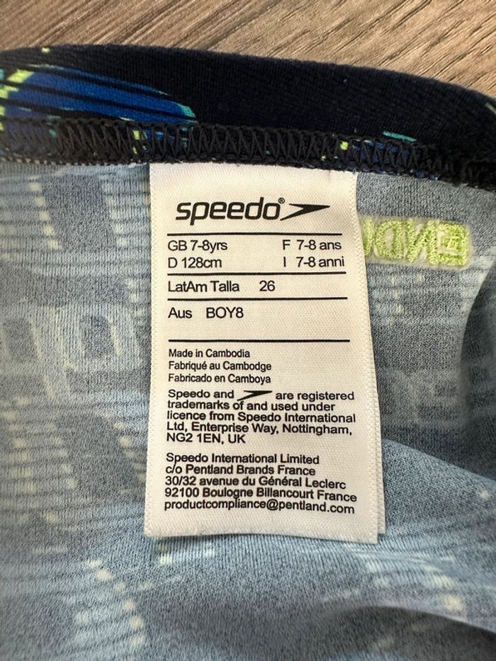 maillot de bain speedo taille 8 ans - photo numéro 4