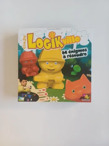 Logikville de Asmodée excellent état et complet 4 ans+