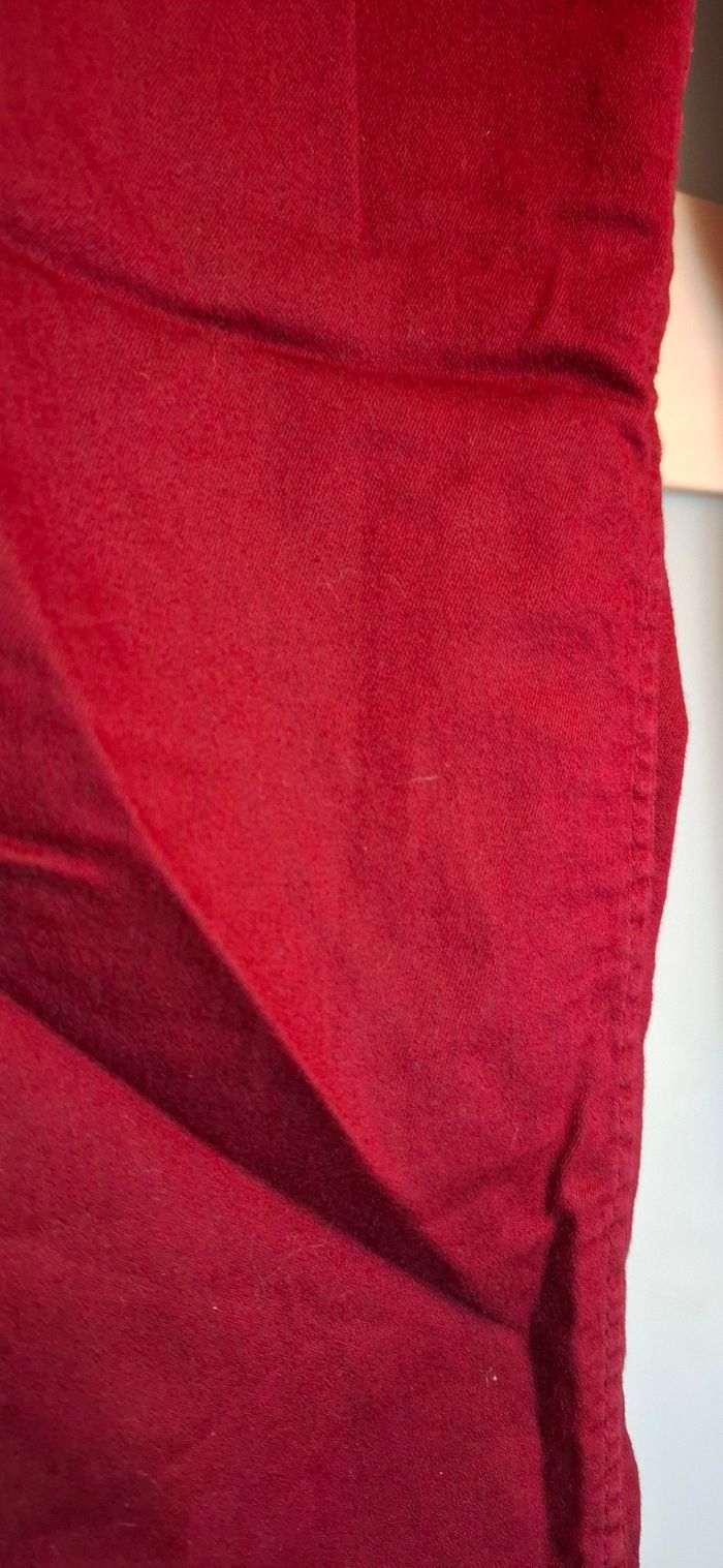 Pàtalon bordeaux - photo numéro 3