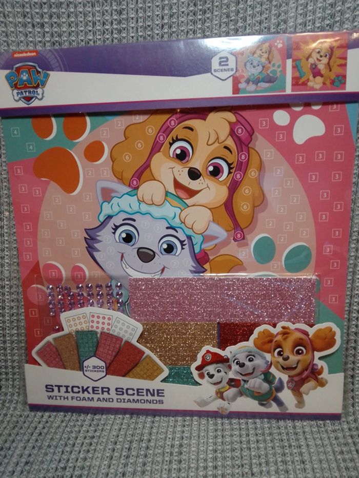 Sticker Scène x2 Paw Patrol/ Pat'Patrouille - photo numéro 5