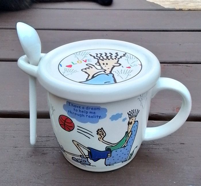 Coffret tasse cuillère Fido Dido