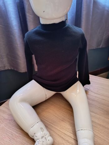 Haut col roulé noir