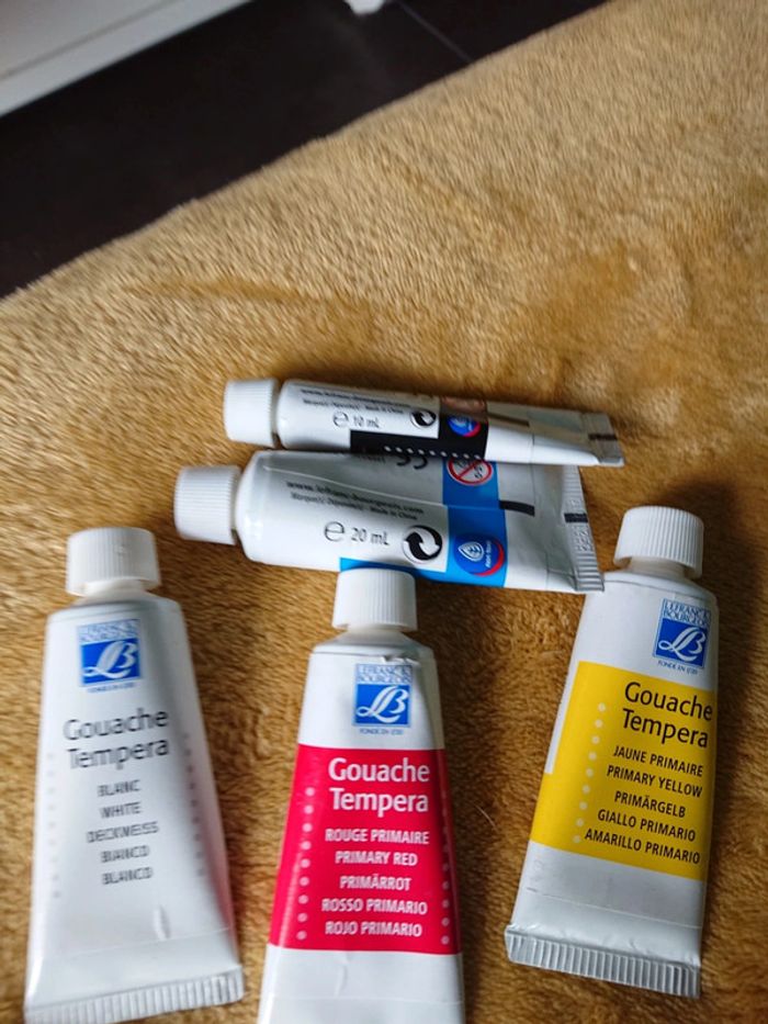 Pack gouache couleur primaire - photo numéro 2