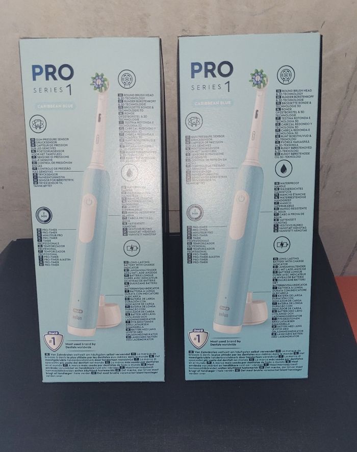 Brosse à dents électrique Oral B Pro Series 1 neuve - photo numéro 2