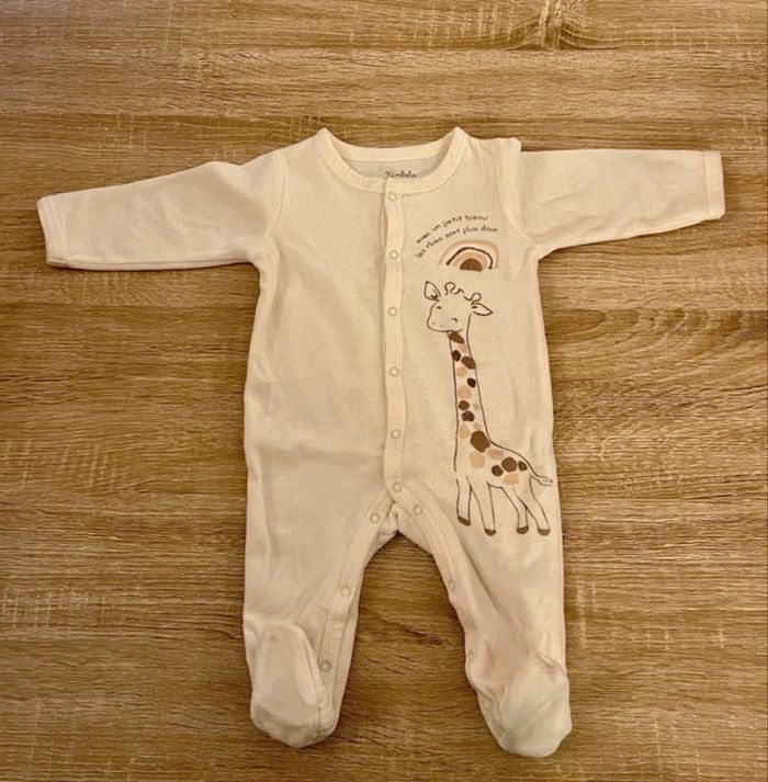 Pyjama bébé - 6/9 mois - 68cm - photo numéro 2