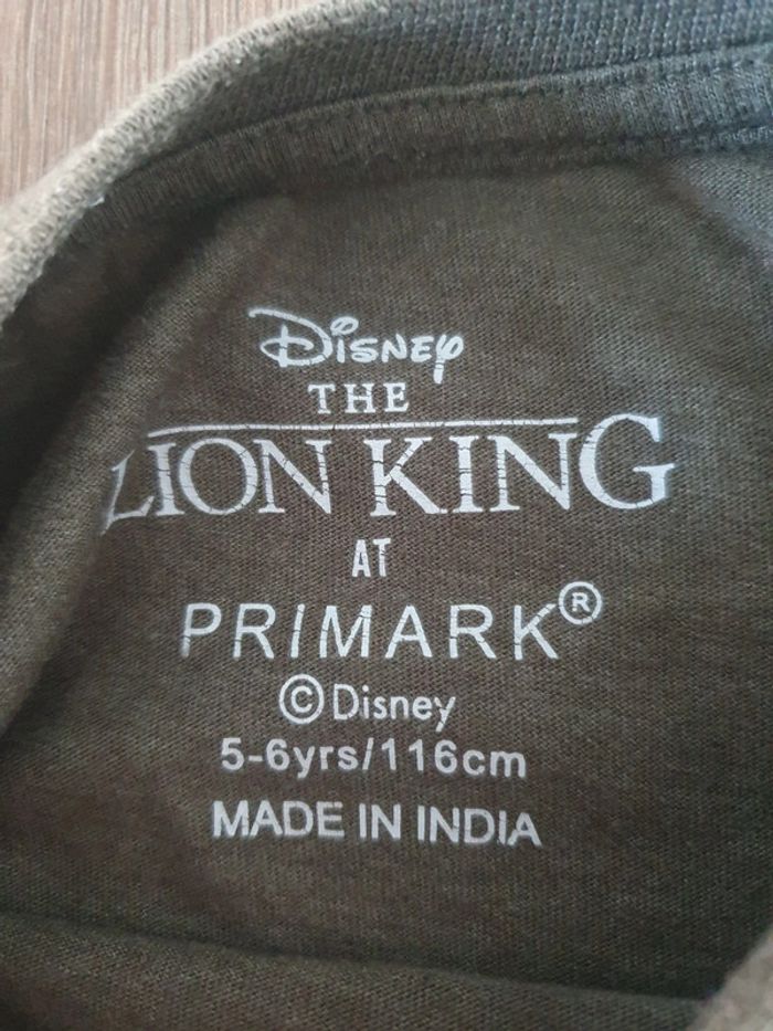 T-shirt Roi Lion 5-6 ans - photo numéro 3