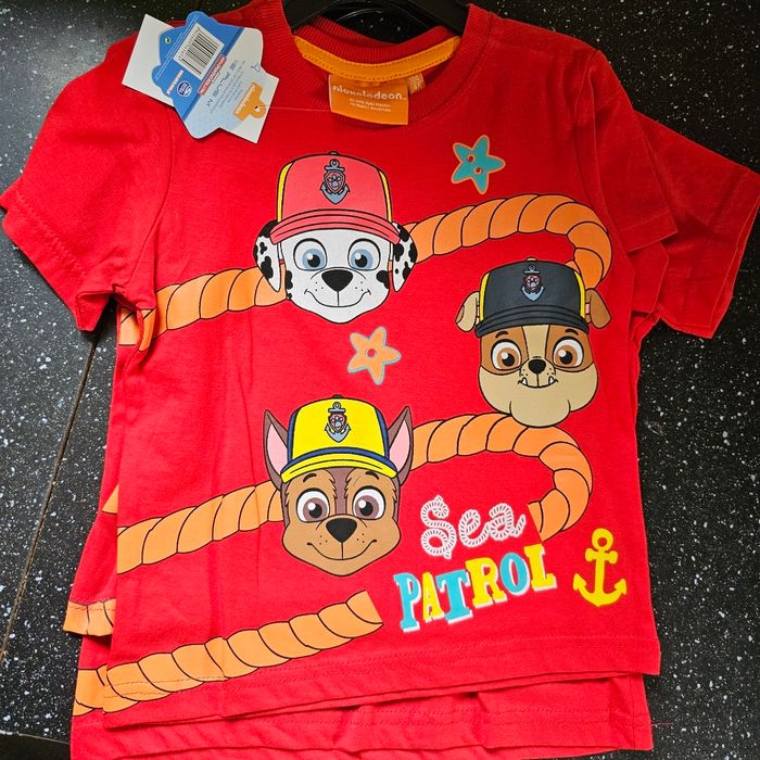 T shirt pat patrouille neuf 6 ans
