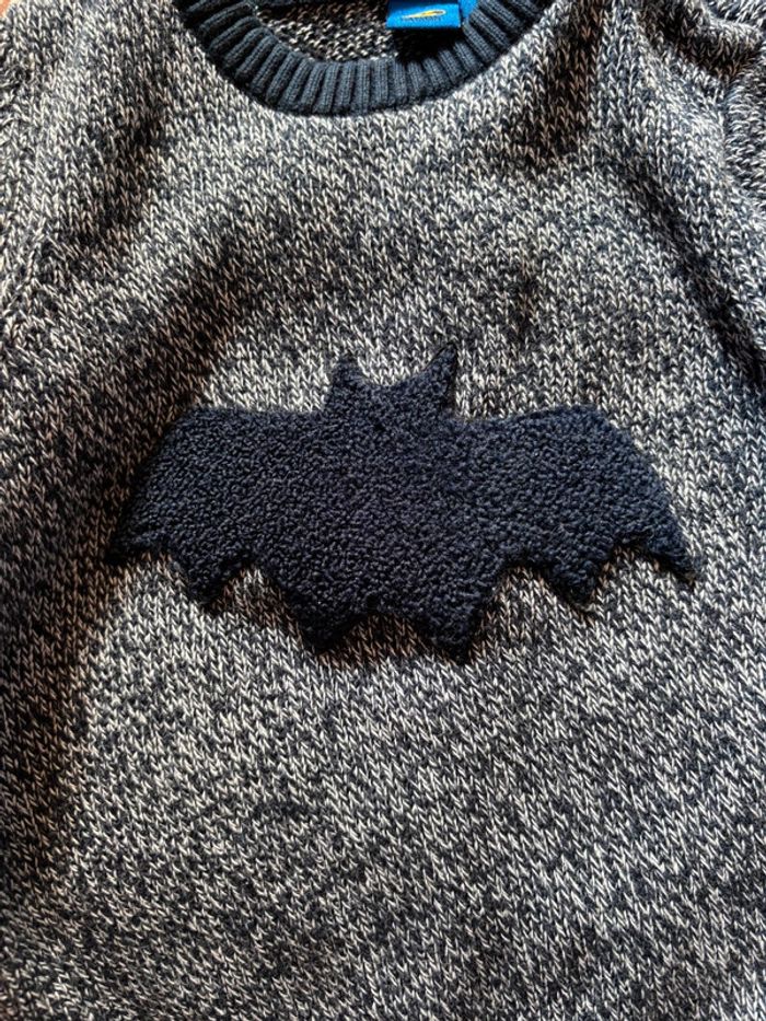 🌸Pull bleu gris Batman 12 mois🌸 - photo numéro 3