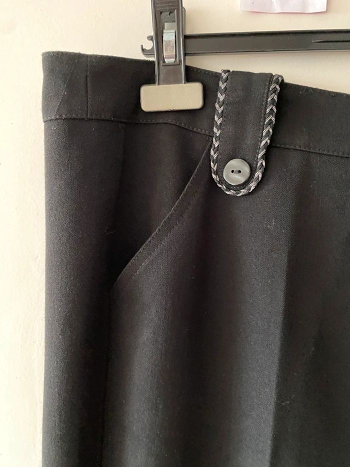 Pantalon droit noir 48 NEUF - photo numéro 2