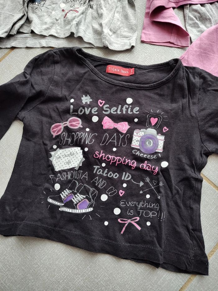 Lot de 3 t-shirts ML Tissaia T.3A - photo numéro 3