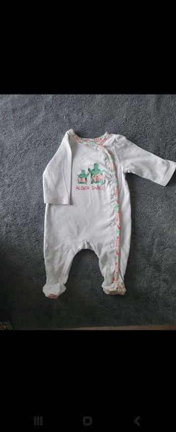 Pyjama fille 1 mois