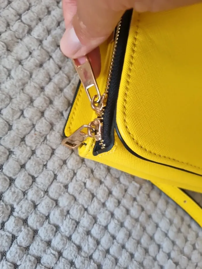 Sac bandoulière jaune - photo numéro 6