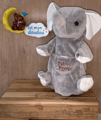 HD76 doudou éléphant 🐘 Histoire d’ours
