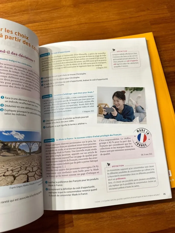 Lot de 2 livre 1re STMG économie et management - photo numéro 7
