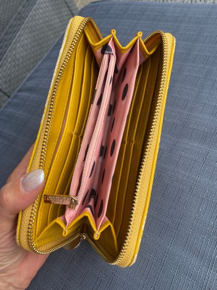 Portefeuille lollipops jaune - photo numéro 4