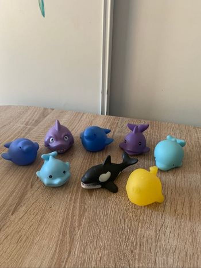 Lot de 8 jouets de bain numéro 2