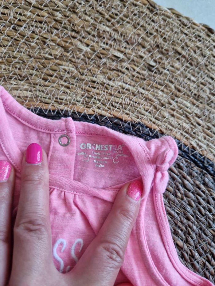 Joli ensemble Orchestra fille 9 mois - photo numéro 5