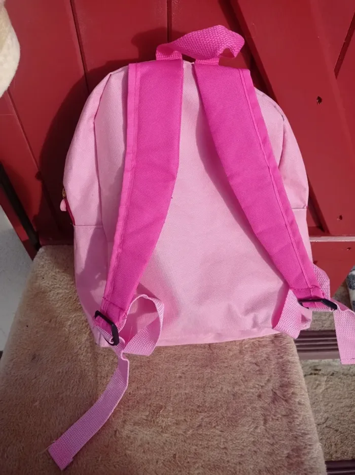 Sac à dos princesse rose - photo numéro 5