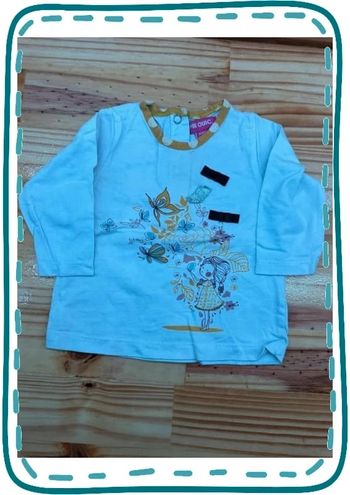 T-shirt à manche longue 6mois