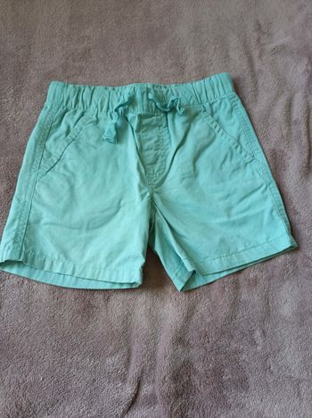 Short bleu turquoise - Taille 6 ans