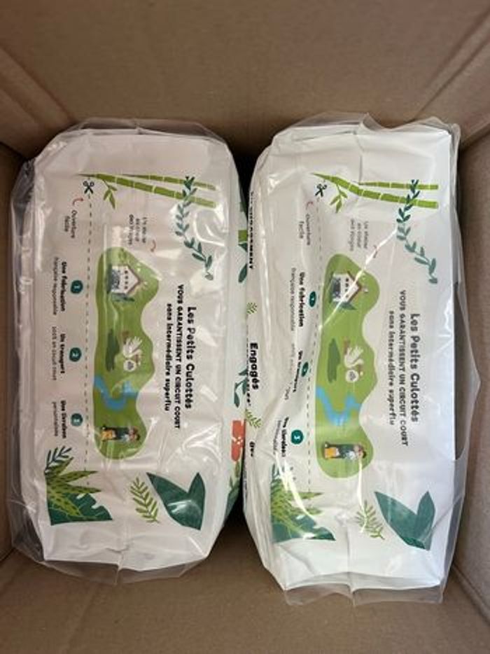 Lot de 4 paquets de 28 couches Les petits culottés - photo numéro 4