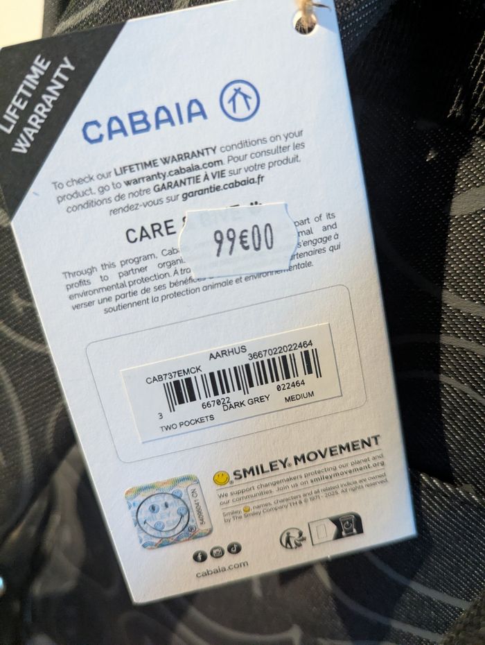 Cabaia X Smiley Adventurer M - photo numéro 2