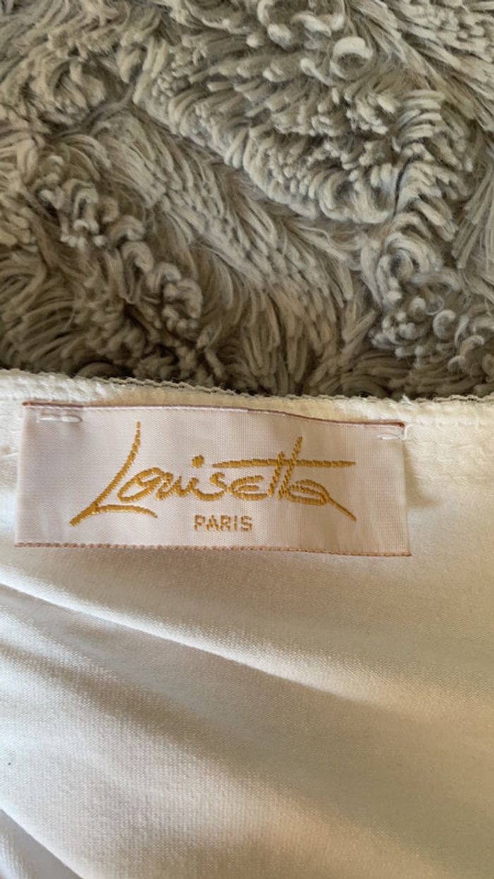 Haut blanc Louisetta Paris taille M - photo numéro 4