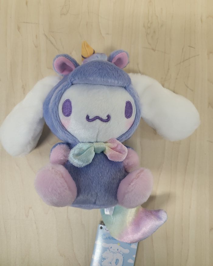 Petite peluche Sanrio Cinnamoroll Licorne mauve - photo numéro 2