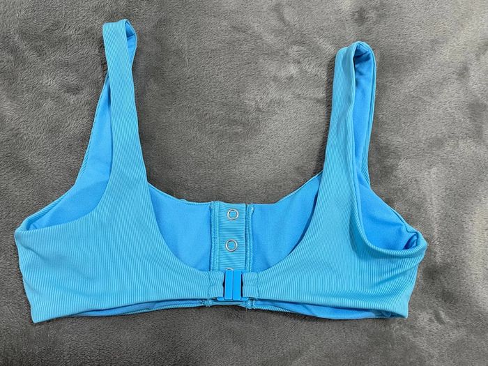 Haut de maillot de bain bleu - photo numéro 3