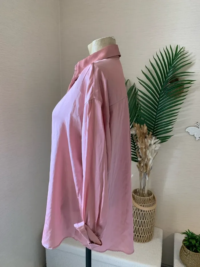 Blouse manches longues satinée femme - photo numéro 2