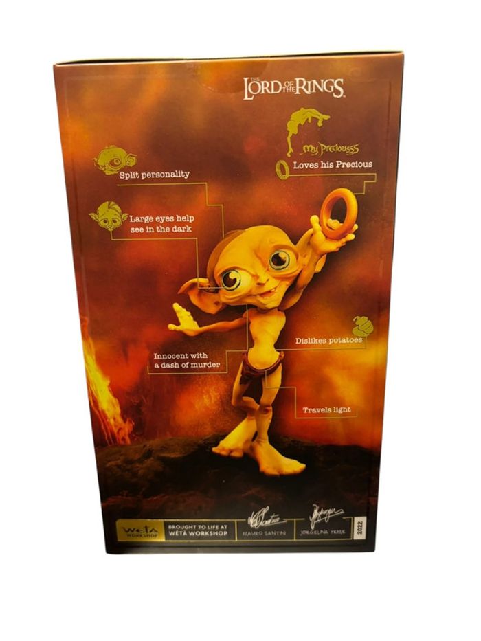 Figurine Mini Epics The Lord Of The Rings Smeagol Limited édition 33 Weta Workshop neuf - photo numéro 4