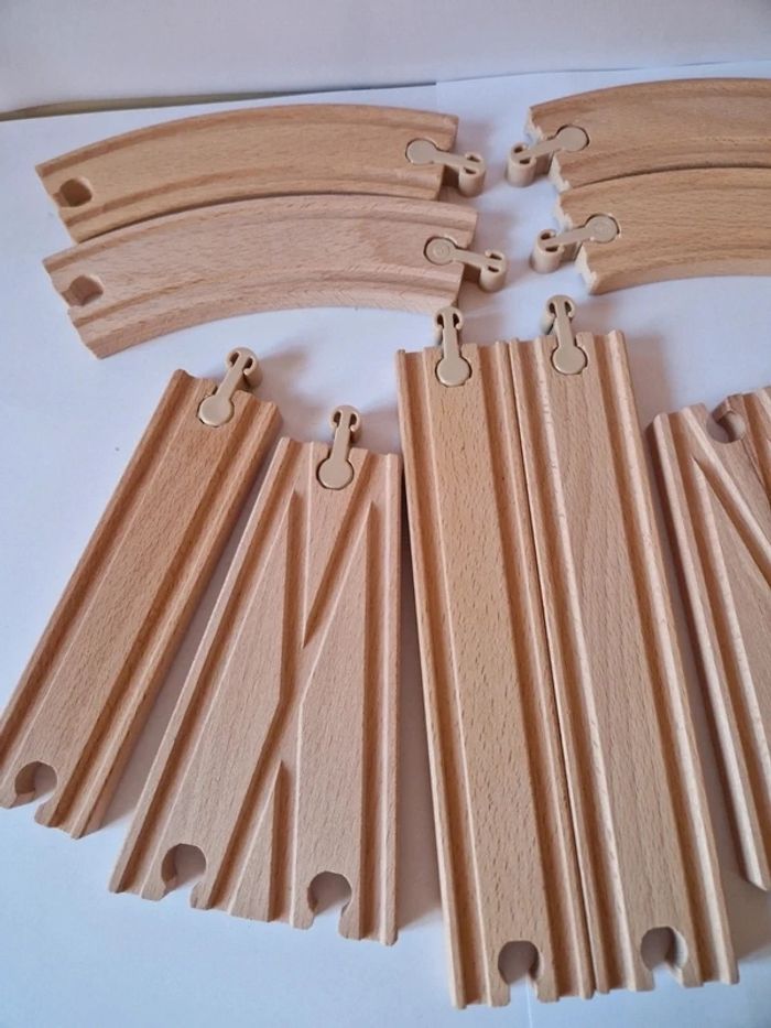 Kit extension circuit train en bois - photo numéro 3