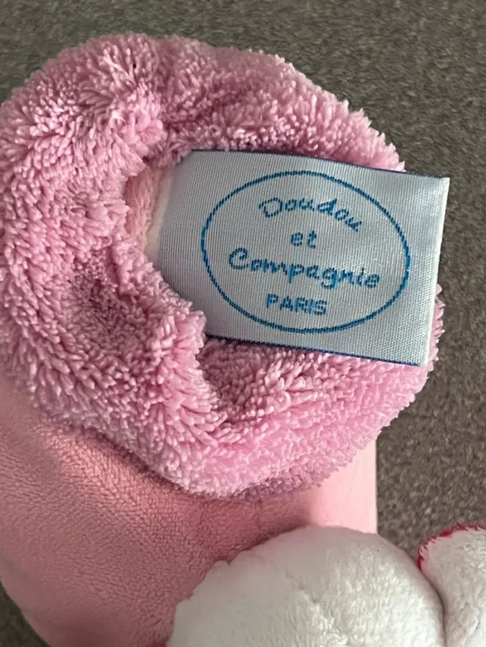 Chaussons hochet souris 0/6 mois Doudou et Compagnie - photo numéro 6