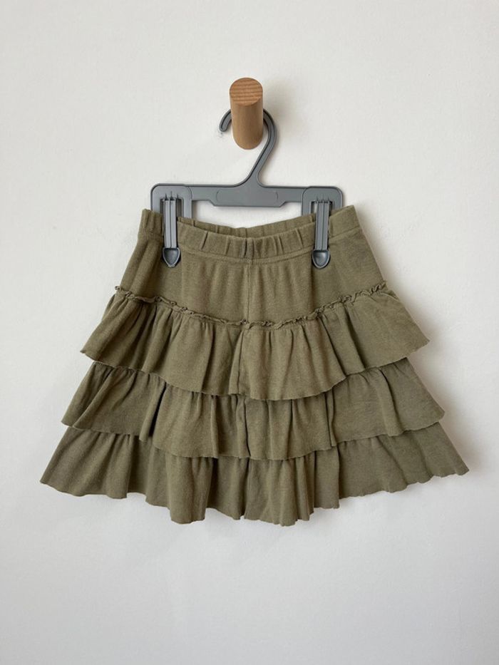 Jupe d'été kaki à volants - Petit Bateau 6 ans (114cm) - photo numéro 2