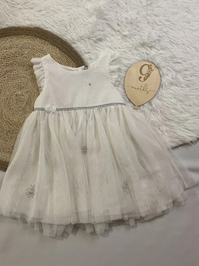 Robe fille blanche