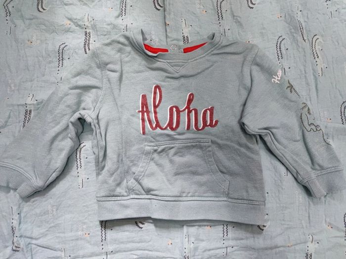 Pull Aloha T.18 mois