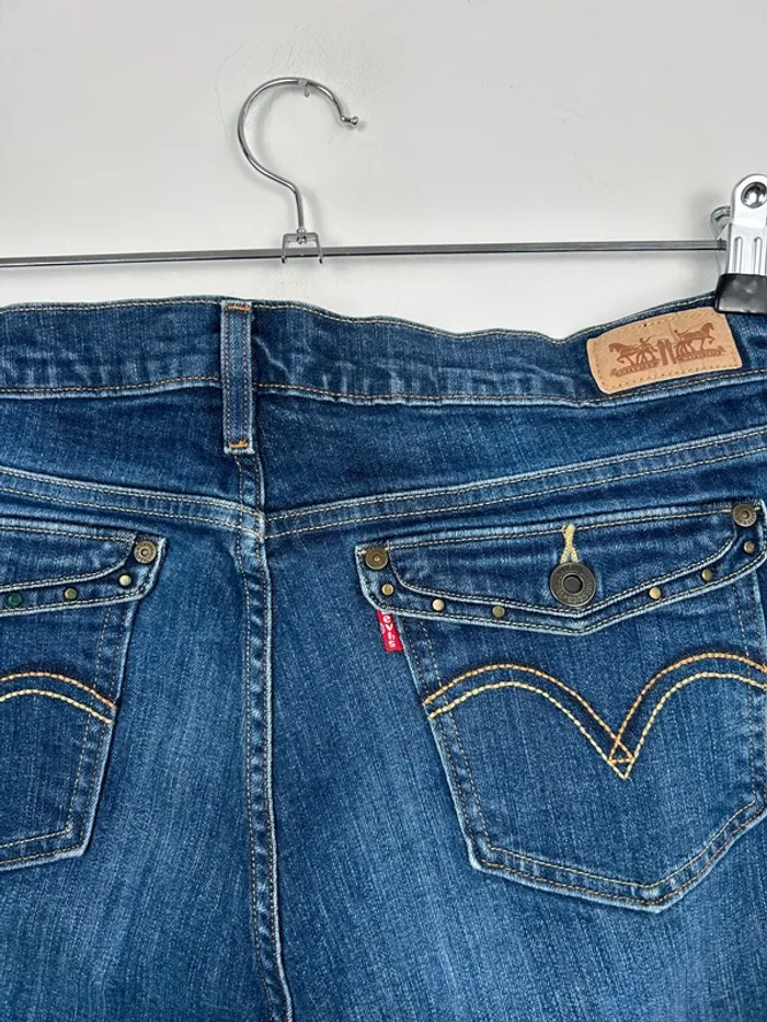 Jean Levi's Femme Bleu Marine W32 L34 | 515 Bootcut | Taille FR42 | Très Bon État LF621 - photo numéro 9