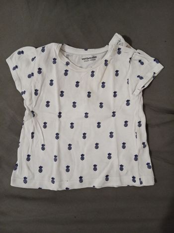 T-shirt "ananas" _ 3 mois 