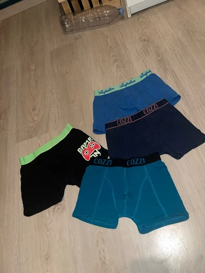 Lot 4 boxers enfant