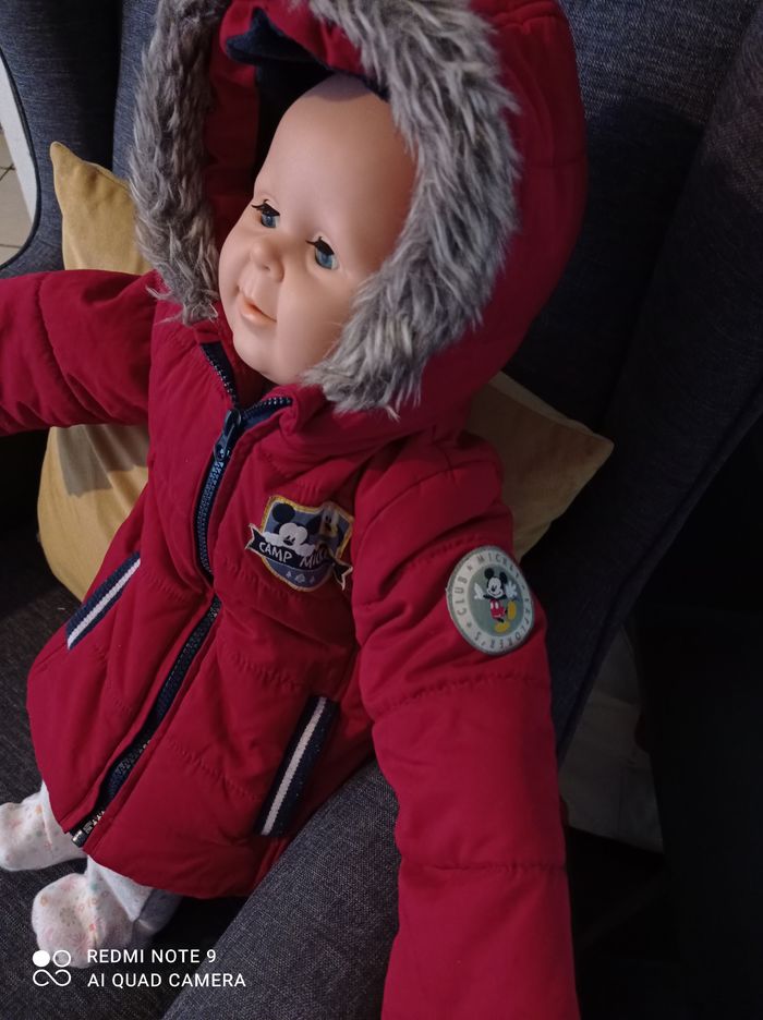 blouson effigie Mickey de CA 18mois réf 373 D2