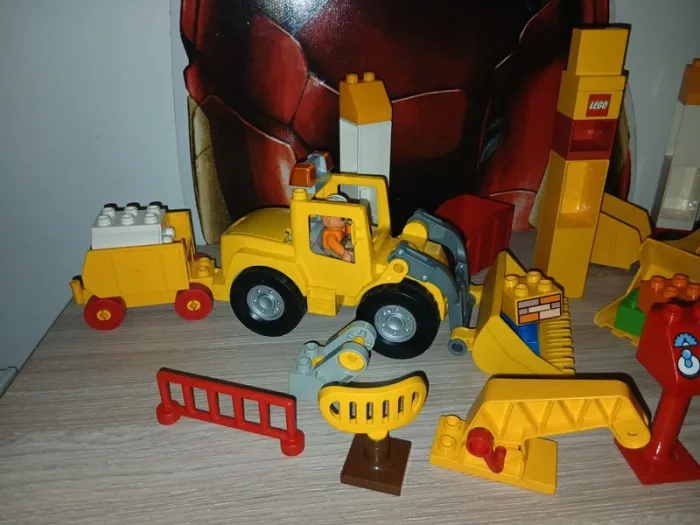 Lot lego duplo engins de chantier - photo numéro 2