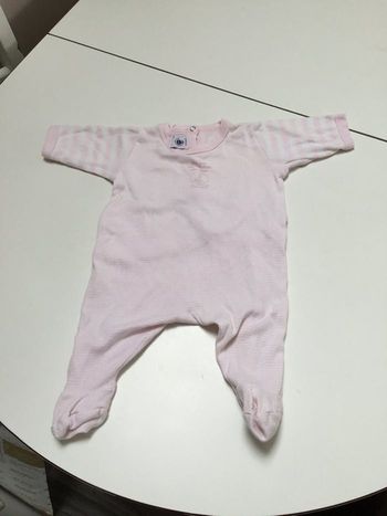 Pyjama fin petit bateau en 1 mois
