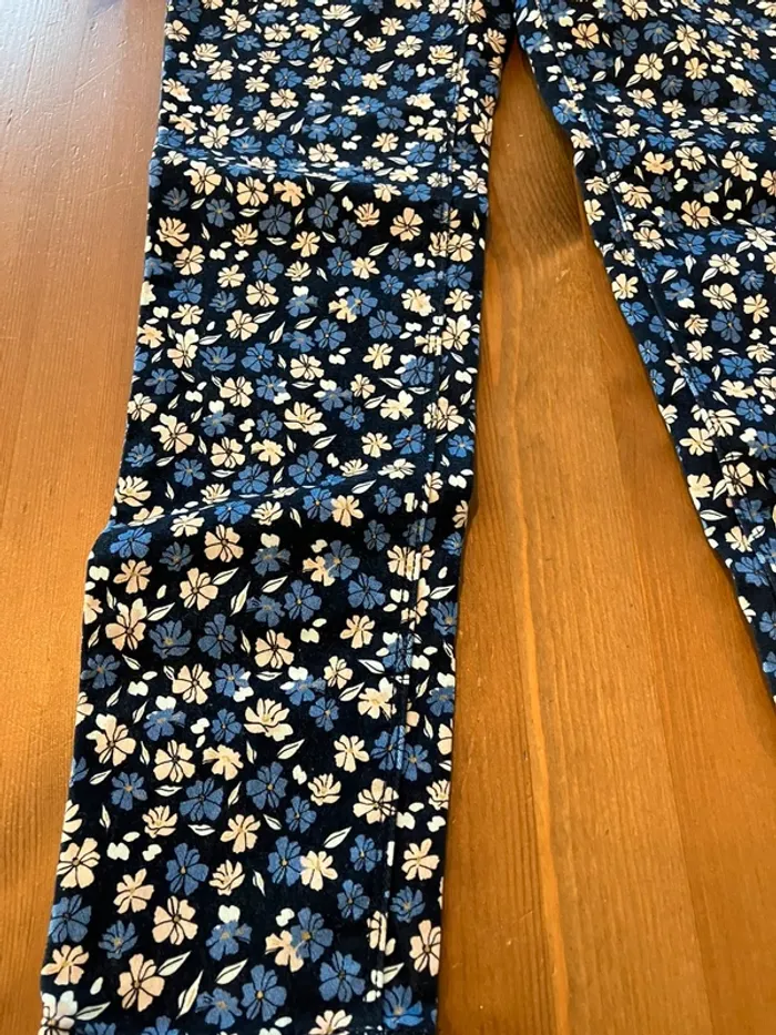 Jegging fleuri 7 ans - photo numéro 2