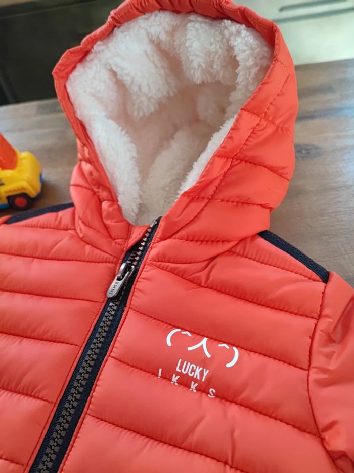 blouson IKKS orange vif - photo numéro 2