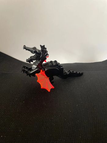 Lego castle minifigure mini figurine dragon noir 4818 6007 6047 6028 6097 6099 officiel