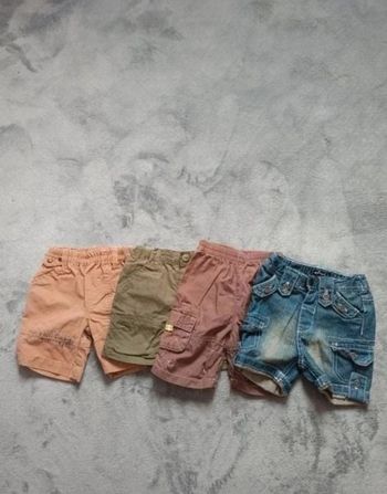 Lot de 4 short 3 moid