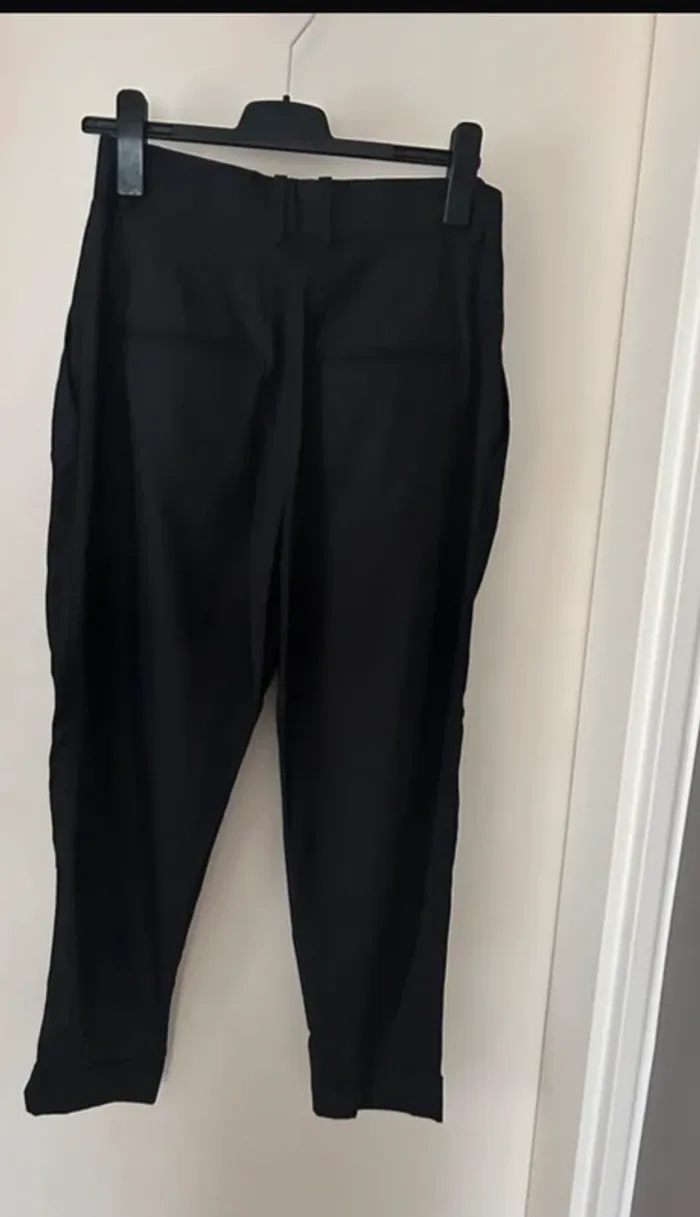Cos pantalon, noir, femme, taille 38 - photo numéro 3