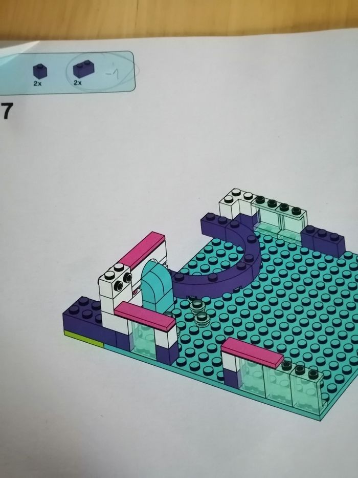 Lot 3 Lego friends Piscine+Tobogan+Ariel - photo numéro 6