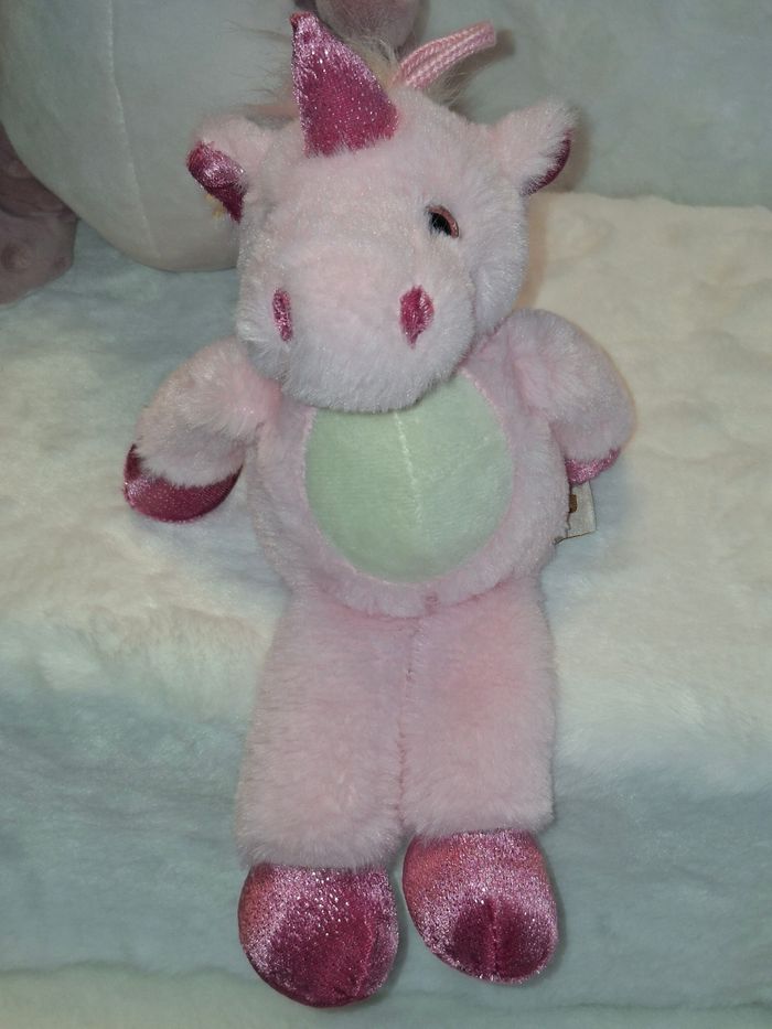 Peluches dragon Noukie's + licorne Rodadou - photo numéro 5